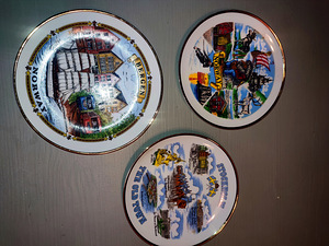 Suveniir taldrikud / Suvenir plates (8 foto / 8)