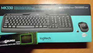 Juhtmevaba klaviatuur ja hiir Logitech