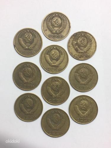 Монеты номиналом 3 копейки 10 штук (фото #2)