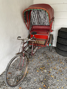 Autentne Rickshaw Indiast 28" ratastega. (2 foto / 2)