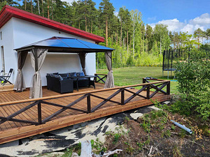 Ehitame sauna, terrassi, karkassmaja (7 foto / 8)