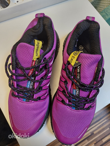 Фиолетовые кроссовки новые (фото #2)