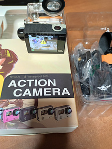 UUS 4K Action Camera,WIFI,2 displayd,HDMI,veekindel korpus.. (3 foto / 3)