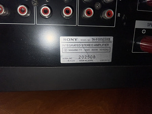 Sony TA-F555ESX II Extremely High Standard stereo võimendi (8 foto / 8)