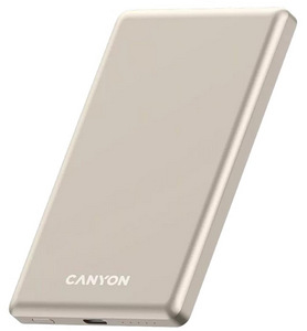 PowerBank Canyon OnPower 505 Slim Magsafe, 5000 mAh, 20 W (1 foto / 3)