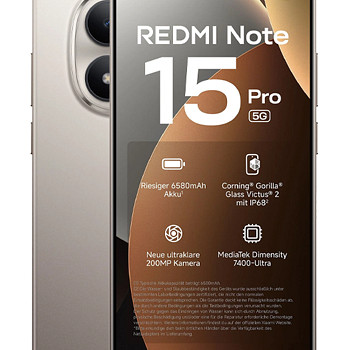 Mobiiltelefon Redmi Note 15 Pro 5G 256GB 8GB RAM