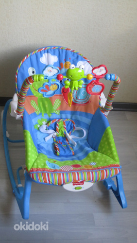 Кресло-качалка для ребенка Fisher Price (фото #1)