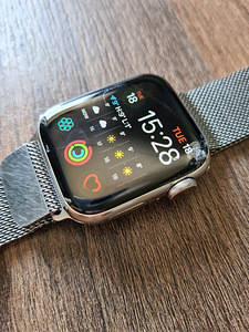 Apple Watch 6 GPS+сотовая связь 40 мм нержавеющая сталь сере (2 фото из 2)