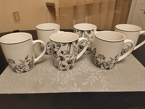 Elegantsed kruusid 370 ml, 6 tükki (2 foto / 2)