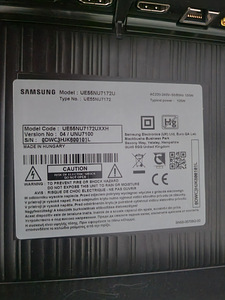 SAMSUNG | 4K/Smart | 55" | 3840x2160 | Wireless LAN | Tizen (6 foto / 6)