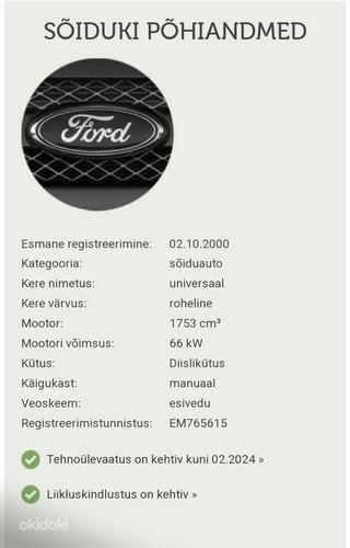 Müüa Ford Focus Turnier (dnw) 1.8 turbo di / tddi (foto #1)