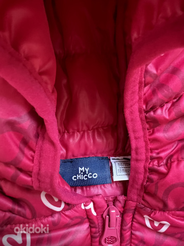 Куртка к/с для девочек Chicco, размер 86. (фото #4)