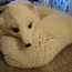 Новый шикарный воротник из белой лисы (фото #1)