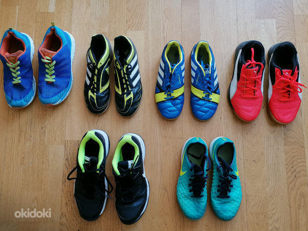 Laste jalgpallitossud, jalatsid kasutatud (foto #10)