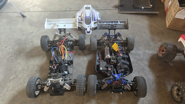 Puldiautod ja muu nodi (RC) Kyosho, Traxxas, Futaba, NANDA