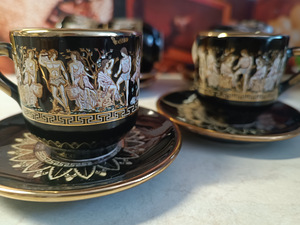 Ekspresso jaoks tassid - käsitöö Kreekast (1 foto / 5)