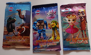 Карты в упаковке Labubu Sprunki Brainrot капибара stitch (9 фото из 9)