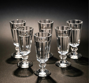 Fasetitud jalaga klaas, LAFITNIK 60ml, komplekt 6tk (1 foto / 6)