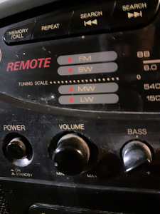 Raadio kassettmakk + CD, JVC, (3 foto / 10)