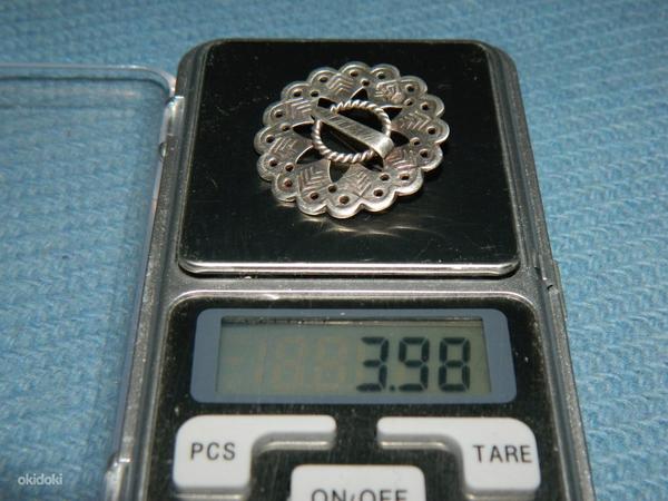 Серебряная брошь KFK 875 (фото #3)