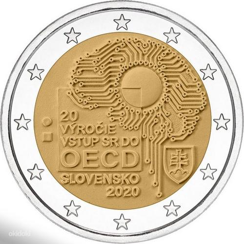 Slovakkia 2 Euro 2020a. OECD (UNC) (foto #1)