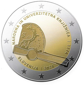 Sloveenia 2 Euro 2024a.National- and University Library (UNC