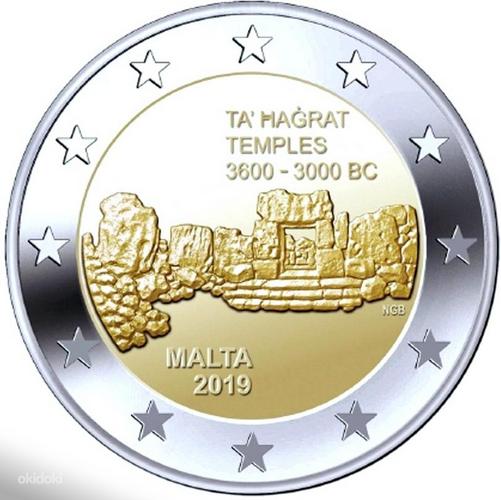 Malta 2 euro 2019 "Ta' Hagrat" UNC (foto #1)