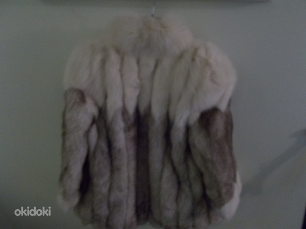 SAGA FOX натуральное пальто из песца M-L-XL (фото #2)
