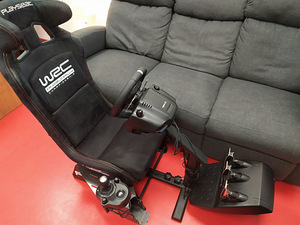 Playseat rallitool ja Logitech G920 rool (2 foto / 8)
