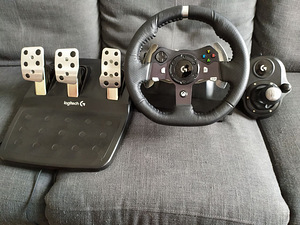 Logitech G920 rool käiguvahetiga XBOX PC (2 foto / 2)