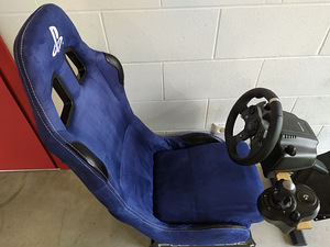 Playseat Alcantara rallitool + Logitech G920 rool (5 foto / 7)