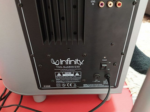 10" INFINITY TSS-SUB800 subwoofer (4 foto / 4)