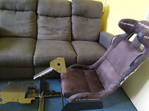 Alcantara WRC Playseat rallitool Playstation Xbox (1 foto / 5)