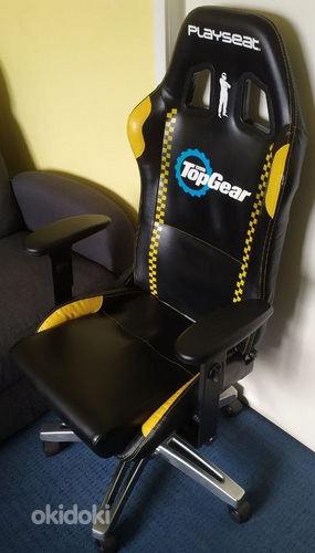 Редкое игровое кресло Top Gear, офисное кресло, кресло (фото #2)