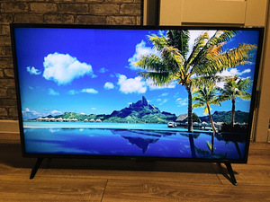 43" LG 4K Smart UHD телевизор, телевизор, ТВ, телик (1 фото из 4)