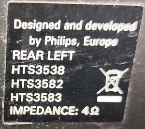 3 x Philips kodukino kõlarid (4 foto / 5)