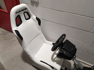 Valge Playseat rallitool Xbox Playstation, ilma roolita (2 foto / 5)