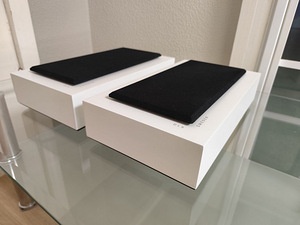 2 x valged DLS Flatbox Midi kõlarid (4 foto / 10)