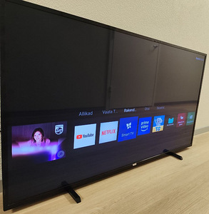 55" Philips 4K UHD SMART TV телевизор (1 фото из 5)