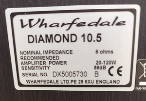 Wharfedale Diamond 10.5 kõlarid England (3 foto / 10)