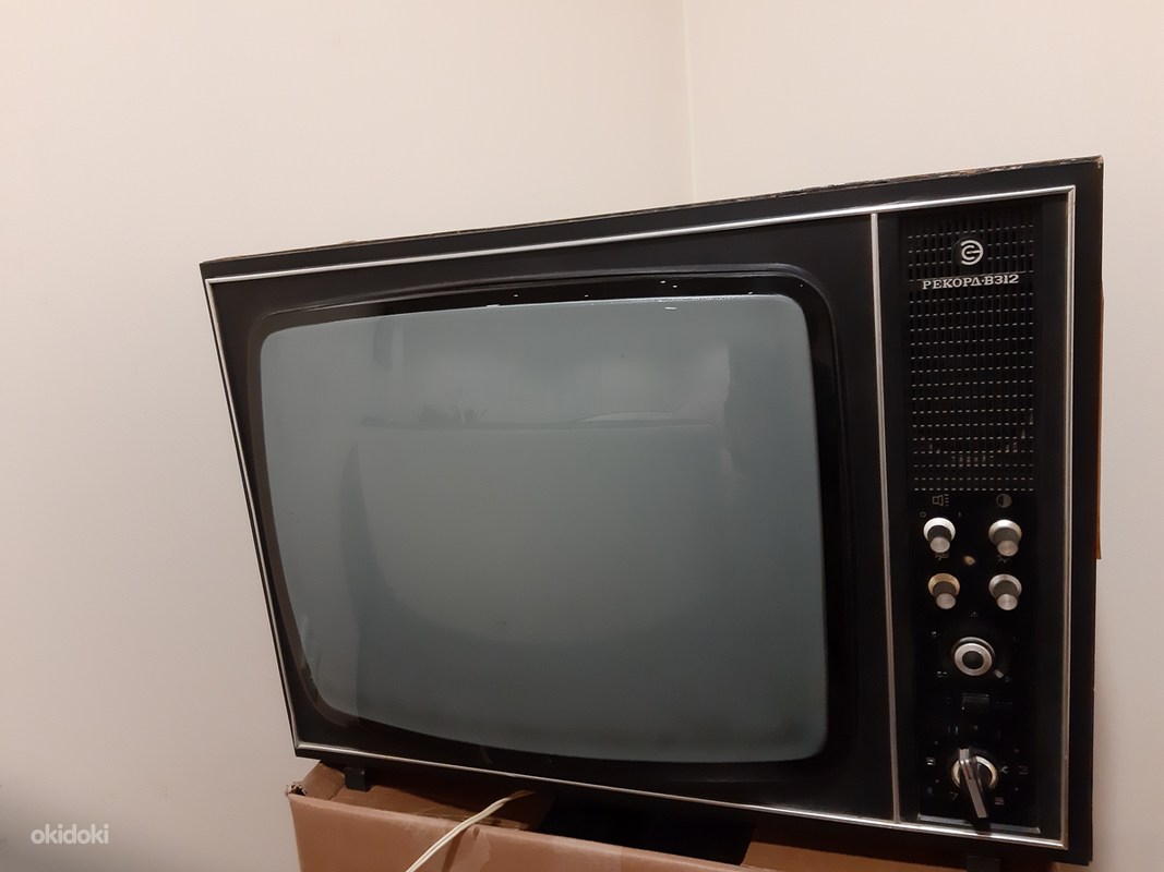 Телевизор рекорд черный
