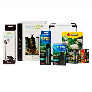 Akvaariumi komplekt Diversa Nano 20 LED (1 foto / 3)