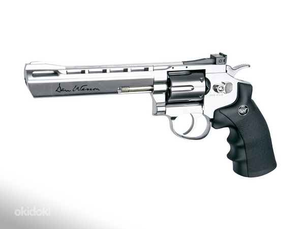 Dan Wesson 6" 4,5mm steel BB CO2 revolver (фото #1)