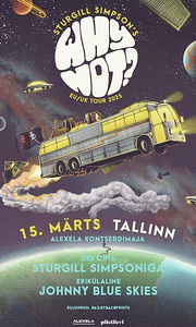 Pilet Sturgill Simpson – The Why Not? Tour 15.03 Tallinn (1 foto / 2)