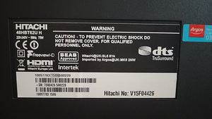 Hitachi 48HBT62U 48" Full HD LED TV (2 foto / 2)