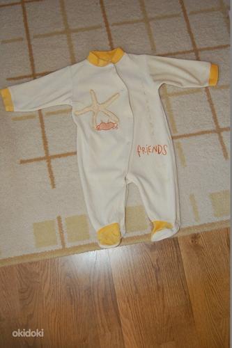 Beebi veluurist soojem kombinesoon, 68-74cm