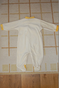 Beebi veluurist soojem kombinesoon, 68-74cm (2 foto / 2)