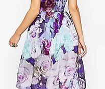 Фиолетовое платье Asos с цветочным принтом 38