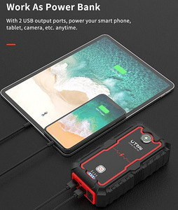 Võimas käivitusabi, akupank 2000 A, 22000 mAh (2 foto / 8)