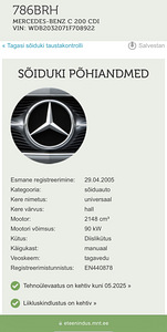 MERCEDES-BENZ C 200 CDI (10 foto / 10)